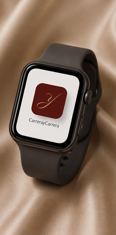 Carrera y Carrera brand identity, mobile gallery