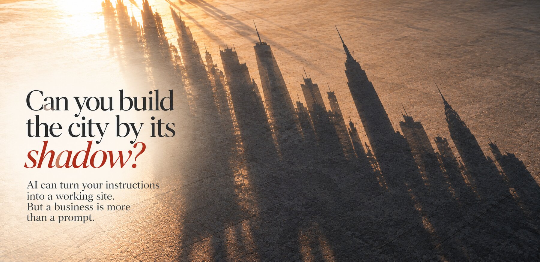 Claude can build the website, it can't build the understanding, by Yevhen Borovoi