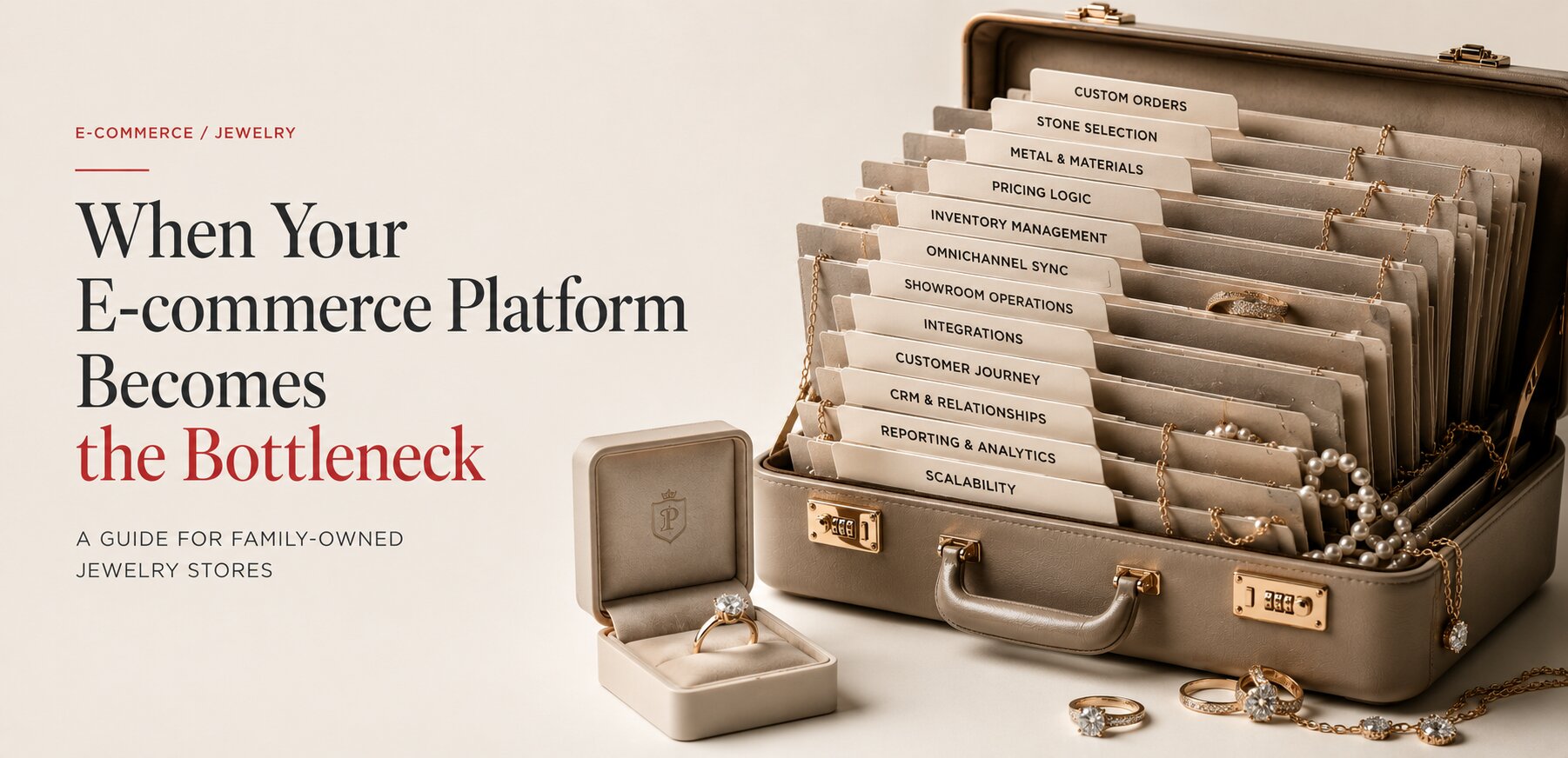 Why family-owned jewelry stores outgrow their e-commerce platform