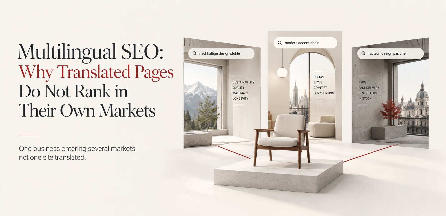 Multilingual SEO: Why Translated Pages Do Not Rank in Their Own Markets