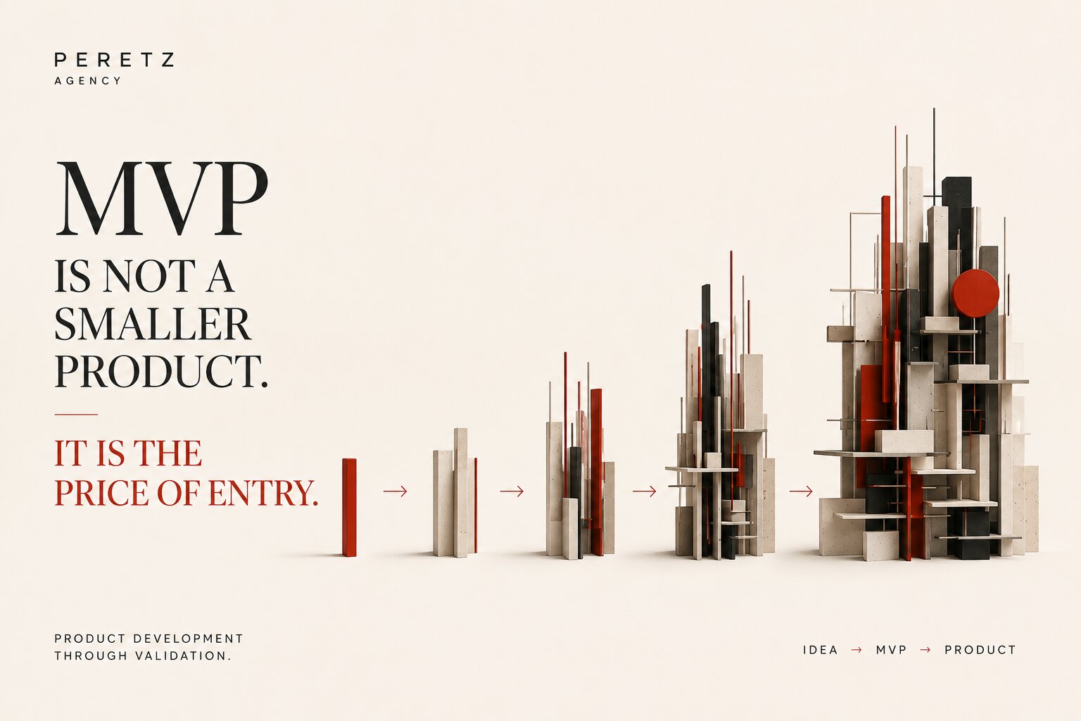MVP Isn't a Minimal Product. It's the Cost of Entry.