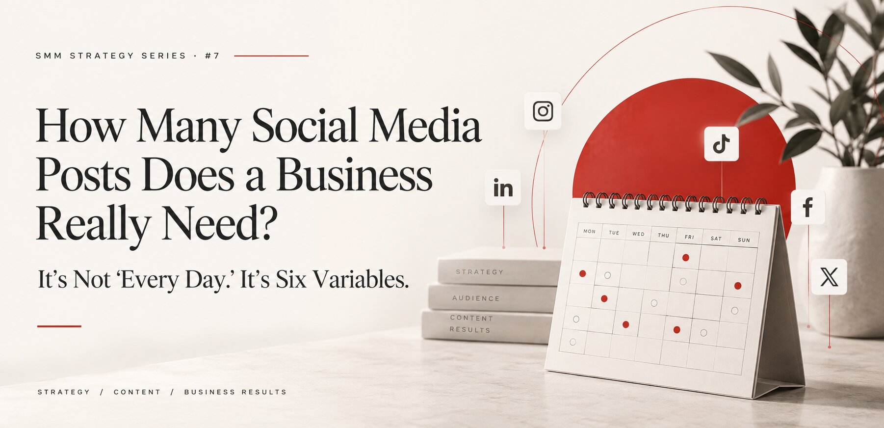 How often should a business post on social media: six variables instead of every day