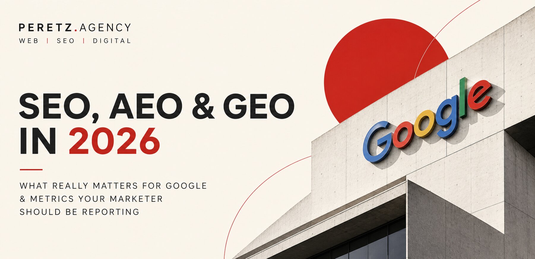 SEO, AEO and GEO in 2026: what actually matters for Google