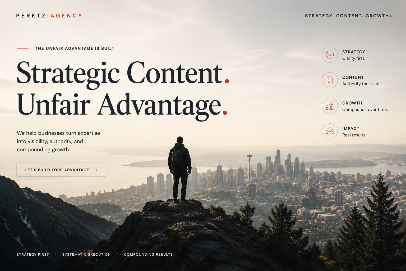 The Hidden Cost of Standing Still - Competitive Debt framework by Peretz Agency