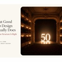 What Good Web Design Actually Does Once the Structure Is Right
