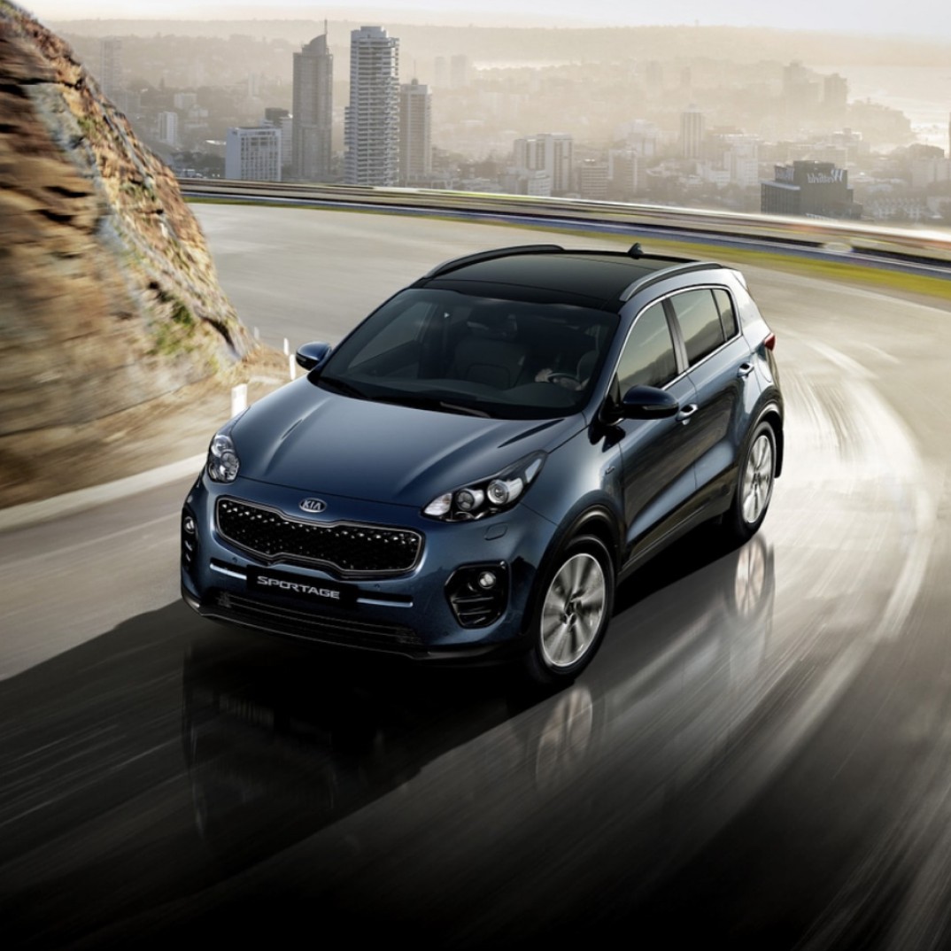 KIA UkrAvto Kharkiv, KIA Sportage, campaign visual