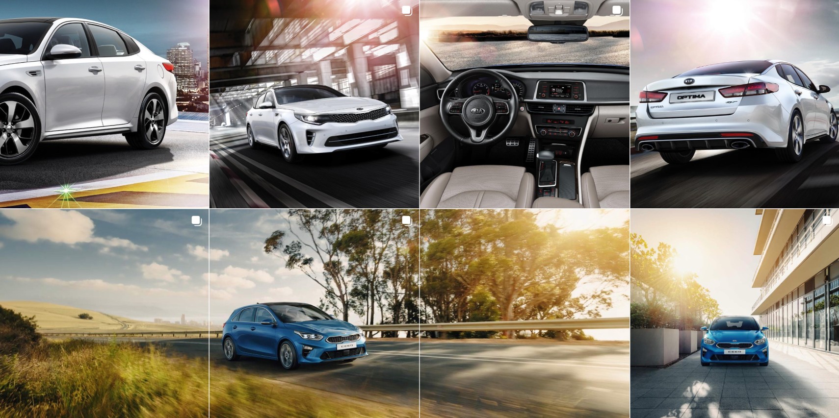 KIA UkrAvto Kharkiv, Instagram feed