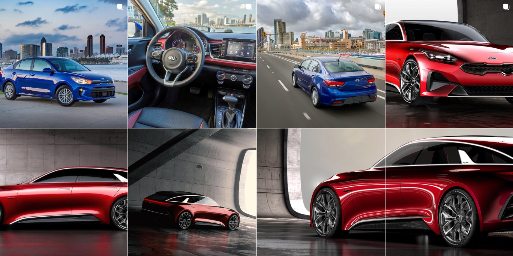 KIA UkrAvto Kharkiv, Instagram feed