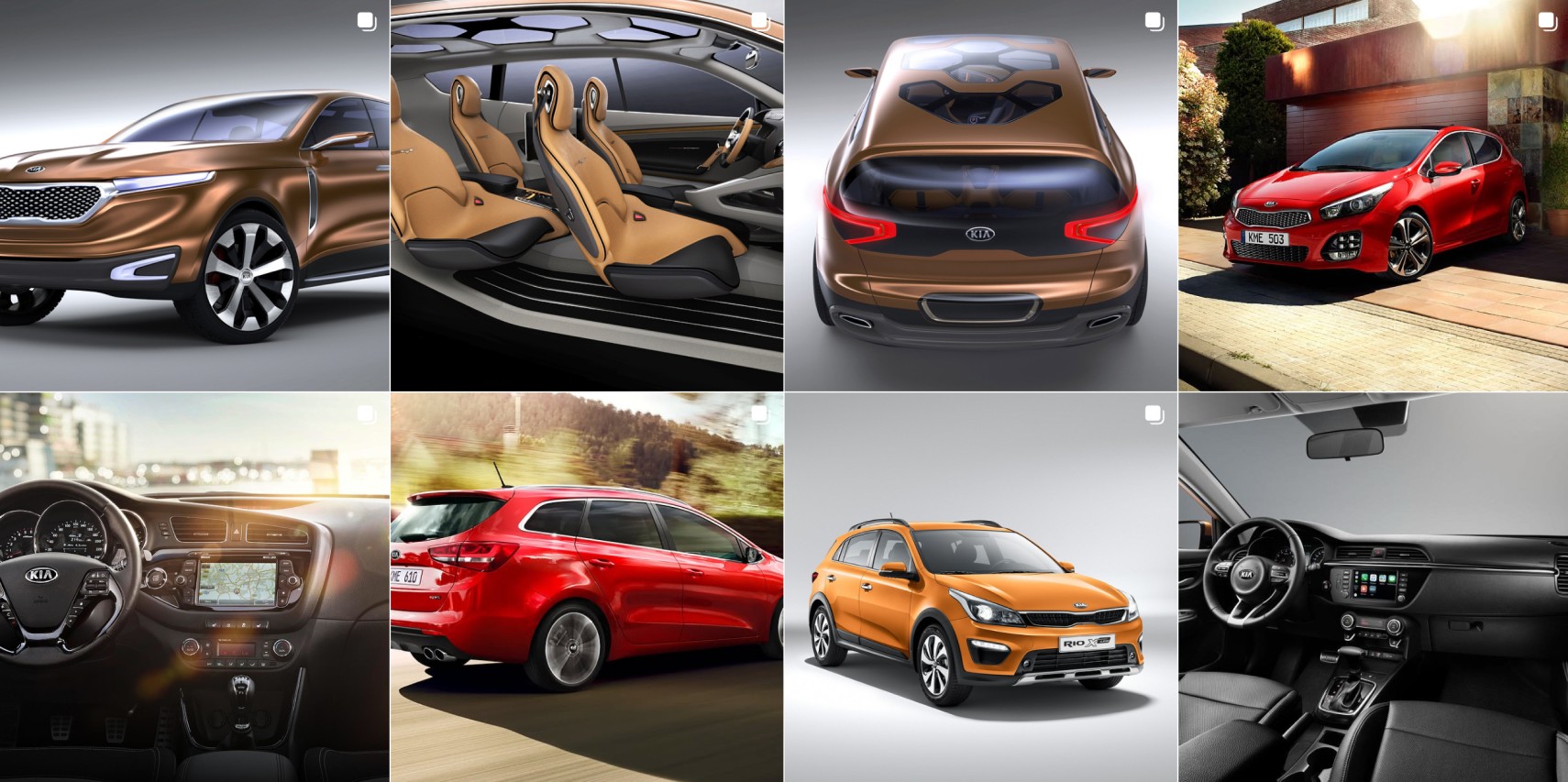 KIA UkrAvto Kharkiv, Instagram feed
