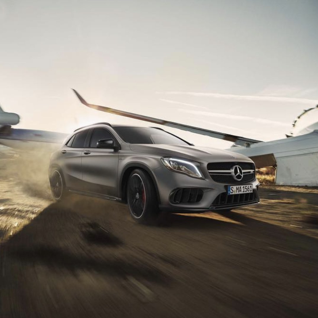 Mercedes-Benz UkrAvto Kharkiv, Mercedes-Benz GLA, Instagram campaign visual