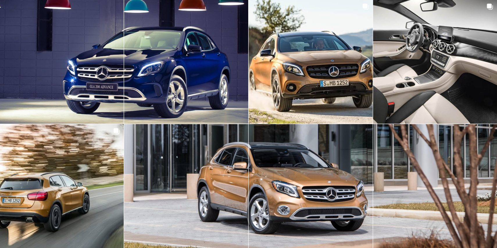 Mercedes-Benz UkrAvto Kharkiv, Instagram feed