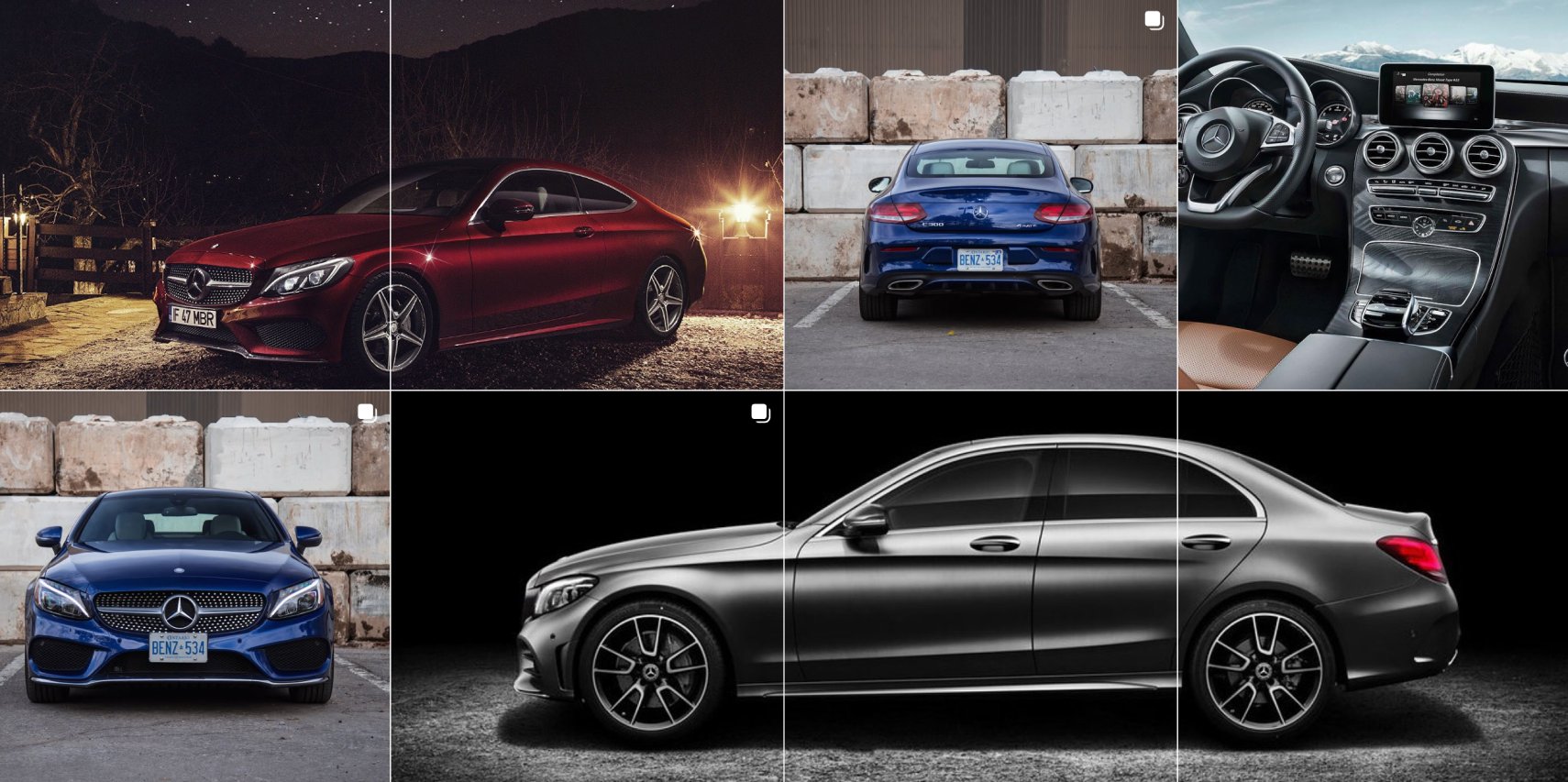 Mercedes-Benz UkrAvto Kharkiv, Instagram feed