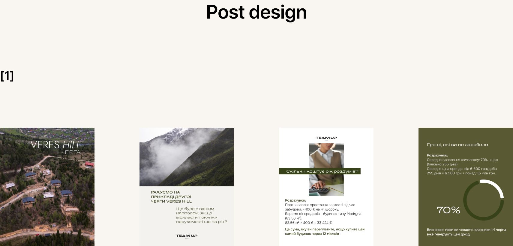 Team Up Group, Instagram post design